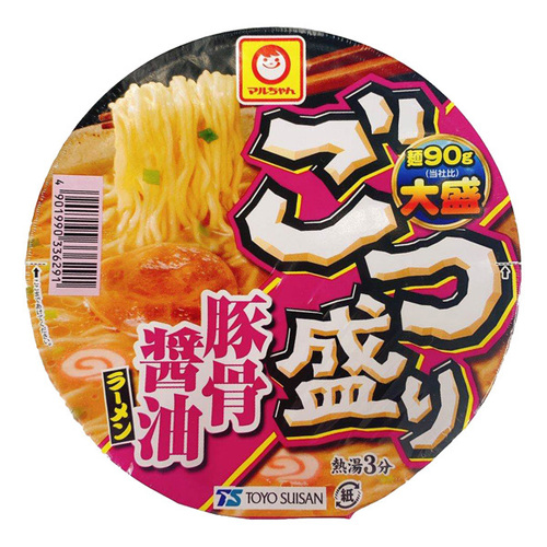 東洋水產 Maruchan 碗面 方便面 豚骨醬油拉面 122gx12個