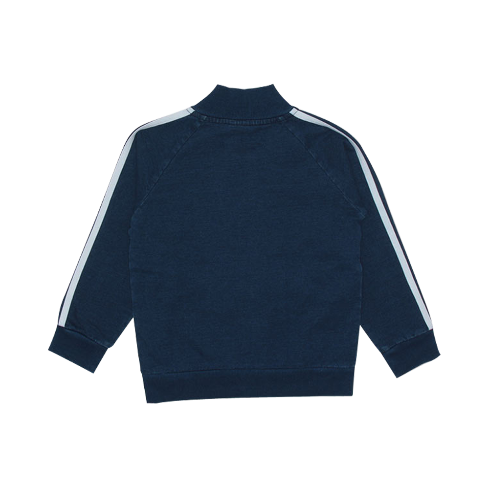 BABYDOLL 線條裝飾兒童運動夾克 藍色