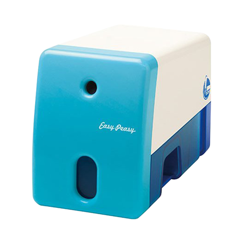 SONIC 電動簡易削筆刀 #EK-7018-B 藍色 1個