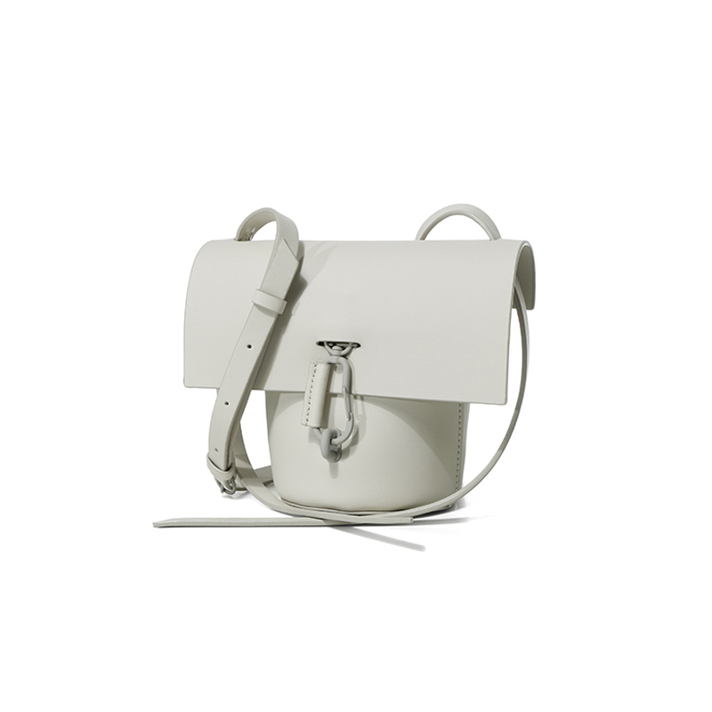 ZAC Zac Posen Belay Mini Crossbody水桶單肩斜挎包 煙霧灰色 灰扣