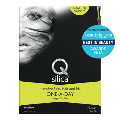 Q Silica 美膚美甲天然礦物營養片 90片（一天一粒）