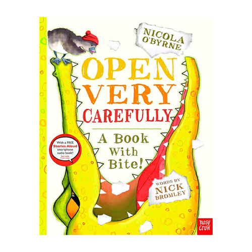 #預售 英文原版Open very carefully英國水石書店童書大獎獲得者Nicola O'Byrne作品 情緒情商培養 親子閲讀 繪本圖畫故事書 Nosy Crow Stories Aloud