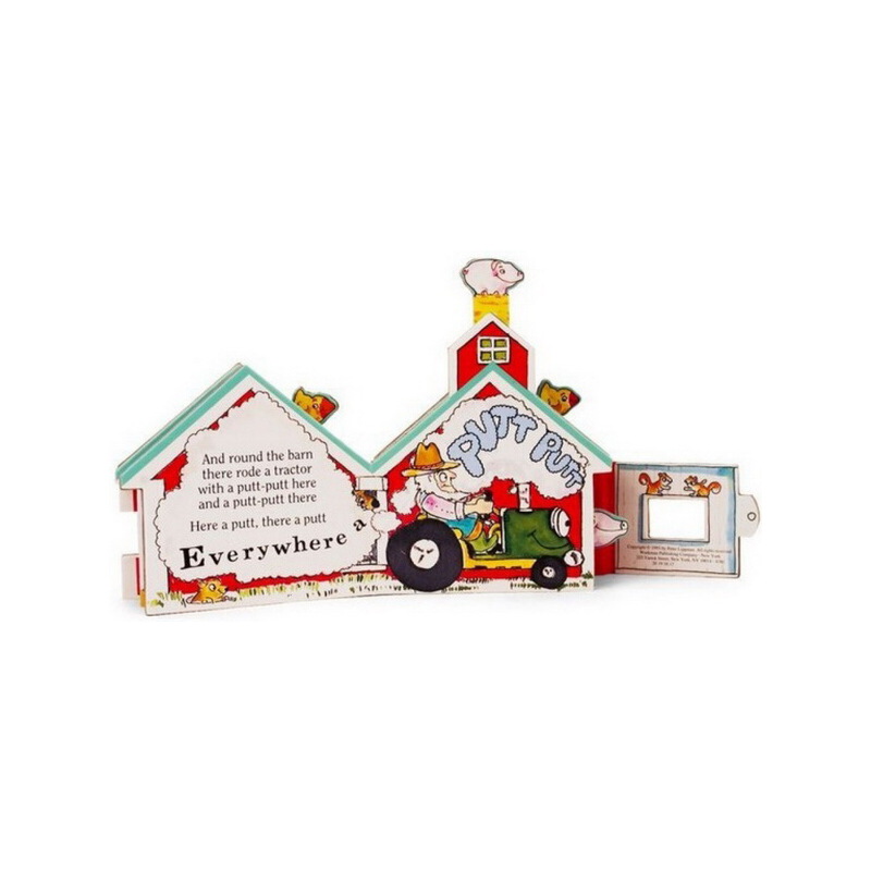 英文原版0 3 6歲 Mini House Old MacDonalds Barn 迷你屋系列 老麥克唐納家的穀倉 兒童啟蒙玩具書造型書